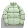 Men's Casual Cotton Jacket Hooded Solid Color Winter Daily    