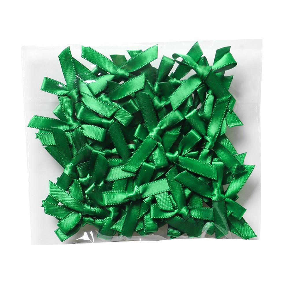

100Pcs 3*4CM Bow Valentine s Day Gifts Decoration For Wedding Home Decor DIY Party Supplies Craft Gifts Scrapbook Accessories 100Pcs зелений