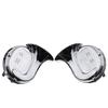 2Pcs 12V 120dB Car Horn Motorcycle Universal Chrome Dual Tone Air Snail Horn Car Accessories New