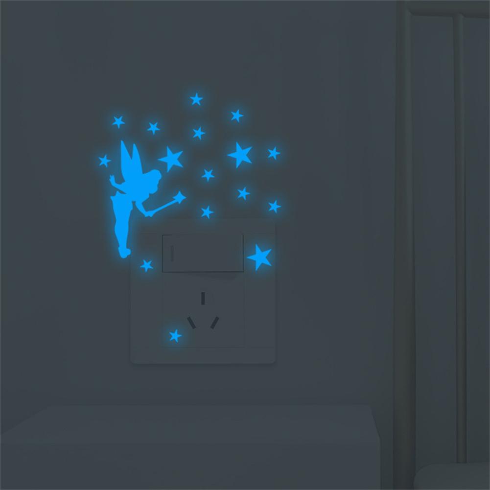 Luminous Switch Stickers Removable Decorative Decals For Children Room Living Room Bedroom Decoration