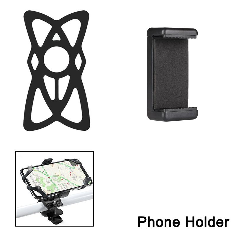 

Металлический держатель для камеры мотоцикла, велосипеда, крепление на руль, зеркало, велосипедный кронштейн для GoPro Hero, аксессуары для экшн-камеры DJI Phone