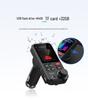 BT93 Bluetooth FM Transmitter: Car MP3 Player with USB, Lossless HiFi, High/Low Tone Equalizer