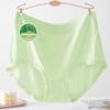 Plus Size Women's Bamboo Fiber Mid-High Waist Panties - Breathable, Antibacterial, Comfortable, Hip-Hugging, Mom Briefs.