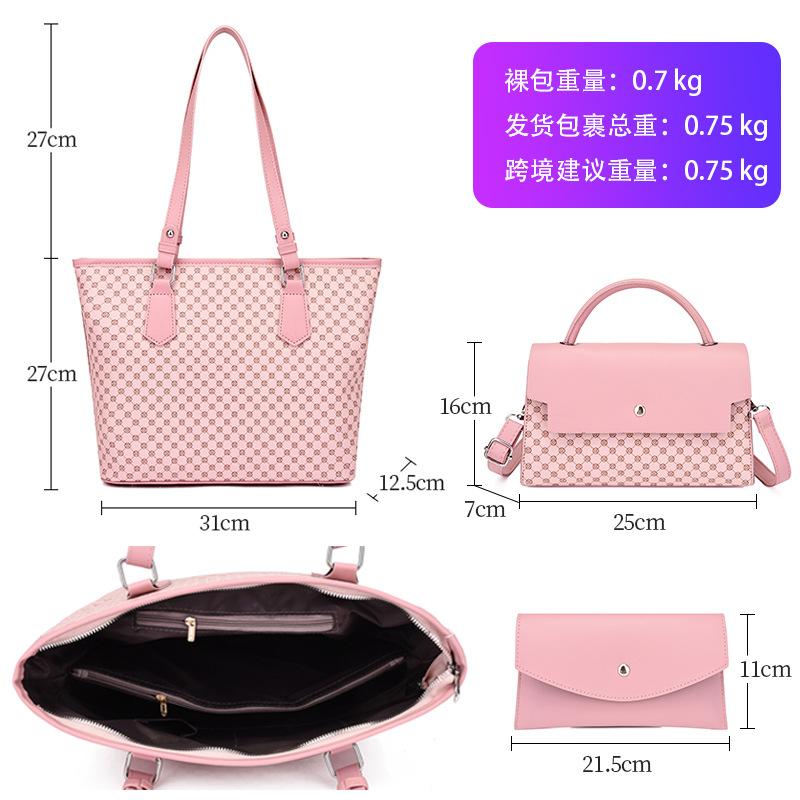 Versatile New Retro Printed Bag Women's Large-capacity Shoulder Underarm Bag Commuter Bag Handbag Student Bag