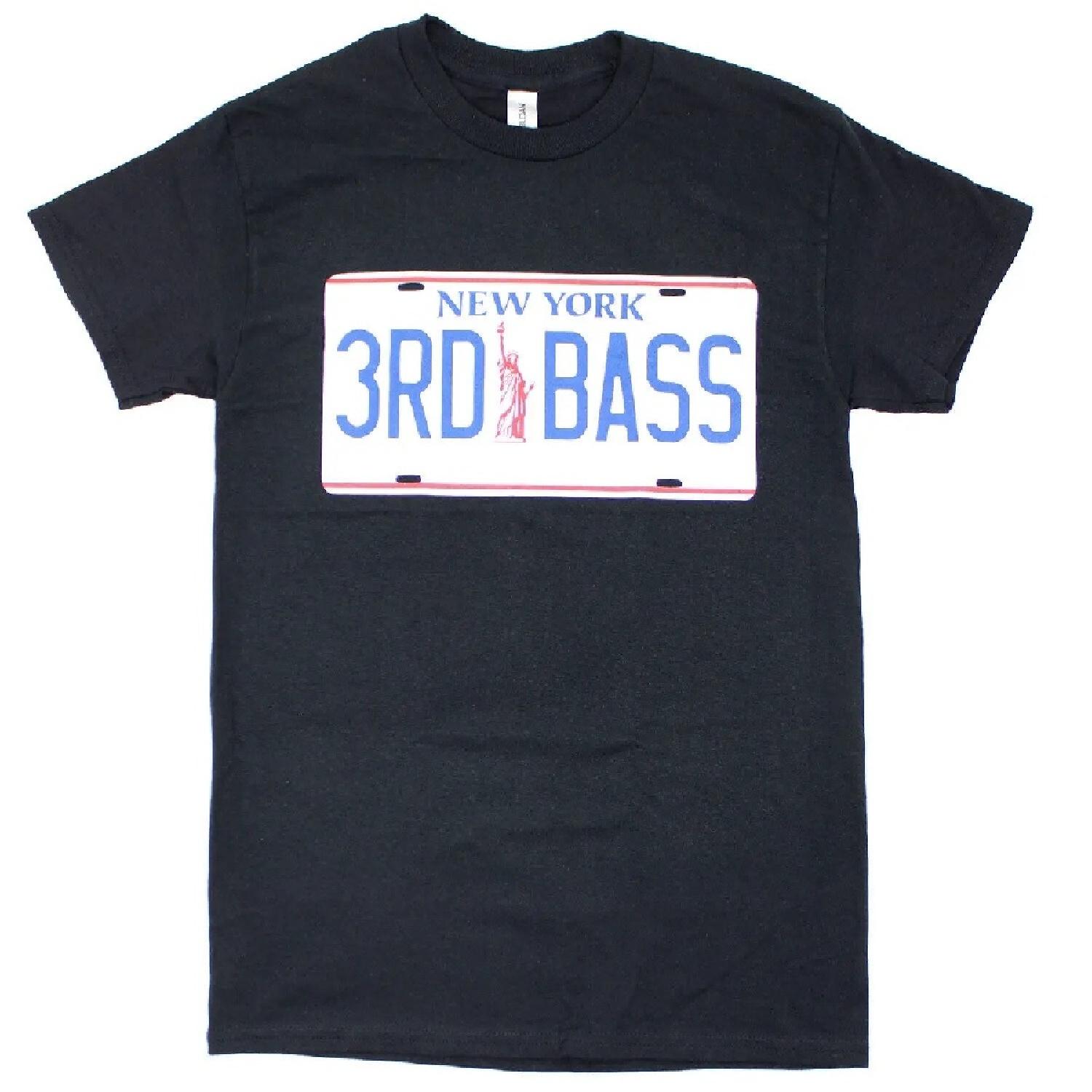

Men S 3Rd Bass License Plate T Shirt Xx Large Black XXXXXL чорний