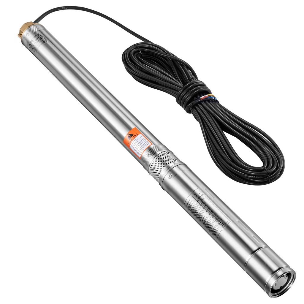550W Hlubinné ponorné čerpadlo Nerezové vodní čerpadlo 174ft 100L/min