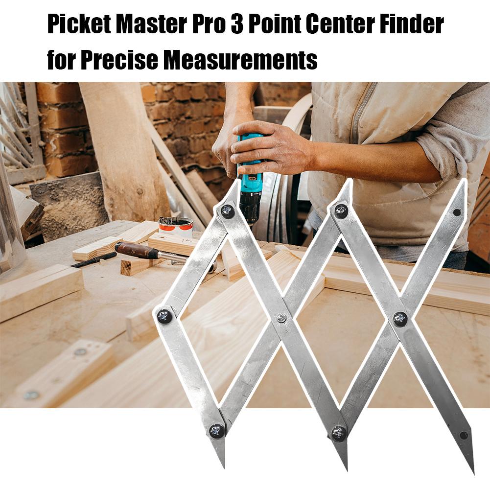 3/7Point Center Master Woodworking Center Finding Tool Picket Master Pro Equal Spacing Layout Tool Equal Space Divider Household