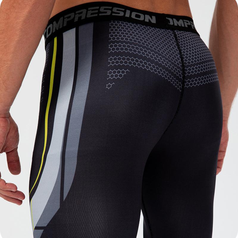 CANGHPGIN Men's Sportswear Fitness Pants Breathable High Elastic Running Basketball Training Sports Trousers