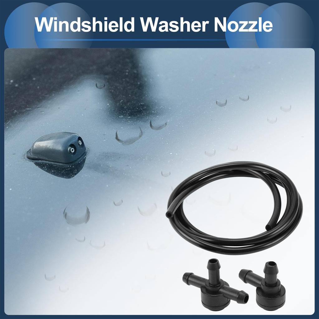 INFINAUTO Front Windshield Washer Nozzle Front Window Spray Nozzle with
