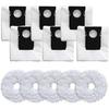 Dust Bags Replacement For Eureka J15 Pro For Ultra Floor Vacuum Cleaner, Large Capacity Replacement Dust Bags Vacuum Cleaner, Include 5* Mop Cloths +