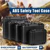 Waterproof Shockproof Storage Toolbox Sealed Tool Case Impact Resistant Suitcase Sponge Protective Safety Instrument Tool Box