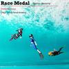 Miniature Sea Diver Resin Figurine 1:64 Scale Diving Figure Model Collectible For Dioramas Layout Display And Decors