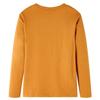 Children's Long-sleeved T-shirt Dark Ochre 92/104/116/128/140