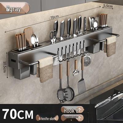 Zhi Shi Kitchen Wall-Mounted Storage Rack
