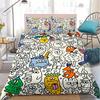 Fashion N-Nina D-Dzyvulska Duvet Cover Pillowcase Bedding Set Kids Boy Girl Student Dorm 2/3piece Set Single Double Size Gift