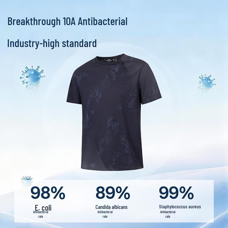 Septwolves Men's Cooling & Antibacterial Round Neck T-Shirt