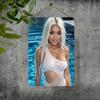 Retro Metal Tin Sign Sexy Woman Wall Art Home Decor 8x12 Inch 20x30 cm