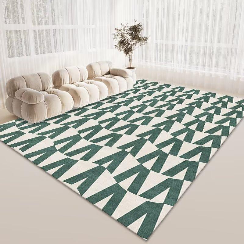 Geometrisch bedruckte Dekoration Heimteppich Wohnzimmer Moderner Stil 200x250 Große Bereichsteppiche für Schlafzimmer Weiche Rutschfeste Matte Kinder