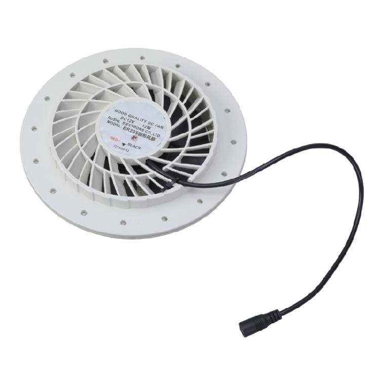 Ventilador de Conducto de Bajo Ruido 4500RPM Ventilador de Extracción 12V Ventilador de Ventilación para Baño Cocina Gallinero Invernadero y Almacén