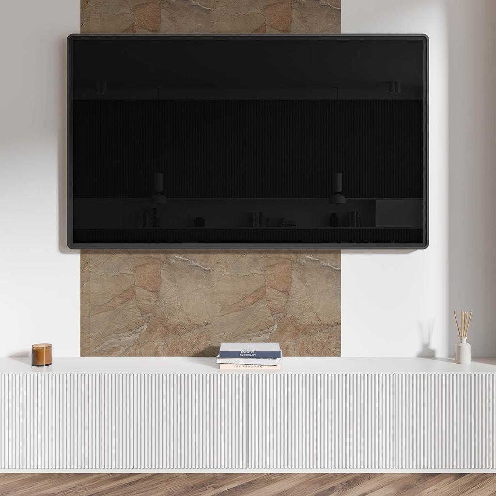 Dekor Ścienny Panel Pcv Ze Wzorem Do Pokoju 100X50 Cm Naturalny Wzór Kamienia