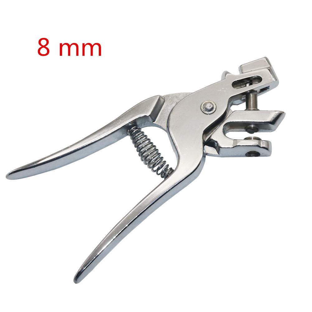 

8mm/9mm Animal Ear Tags Puncher Plier Hole Clamps Cattle Sheep Pig Horse Animal Identification Stainless Steel Equipment Farm