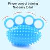 Hand Grip Exerciser Ball High Elasticity Bump Design Recovery Training Hand Acupuncture Point Activation Grip Strengthener Ball for Home