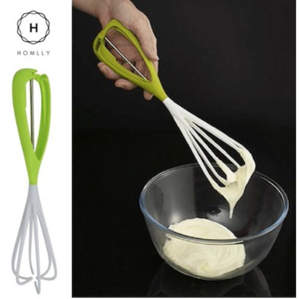 Homlly Single Handed Mechanical Whisk Egg Beater