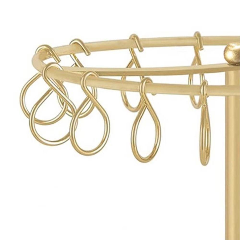 Removable Jewelry Display Shelf Round Base Hair Claw Display Rack Gift Claw Clip Holder Girls