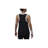 Jordan Air  23 Letter Number Color Block V-Neck Breathable Casual Sleeveless Tank Top Women Tops Black FN6688010