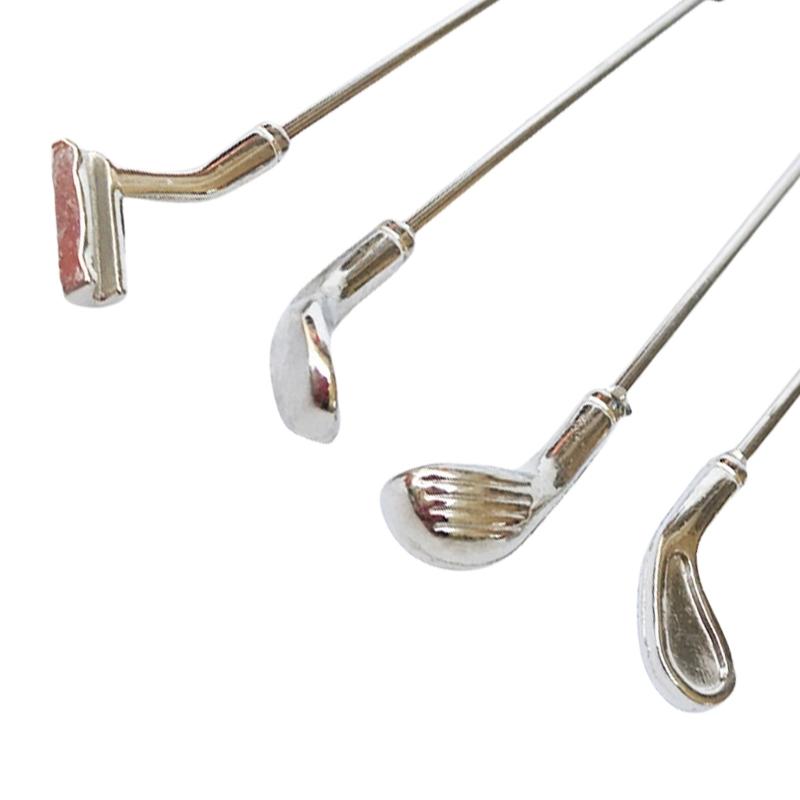 5pcs 1/12 Golf Club Set With Balls Dollhouses Accessories For Outdoor Scene Decoration And Craft Model Project Display