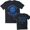 Motorhead T Shirt Official Ace Of Spades Lyrics New Black