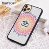 MaiYaCa Yoga Om Namaste Mandala Buntes Design Handyhülle Für iPhone 17 Air 16 15 plus 11 12 13 14 pro max