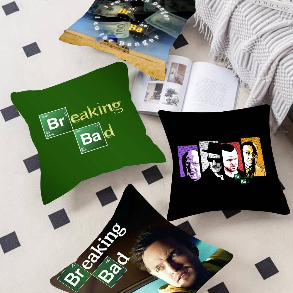 Classic Breaking Bad Tv Cushion Cover Pillow Cover Decor Pillowcase Printed Cushion Case For Couch