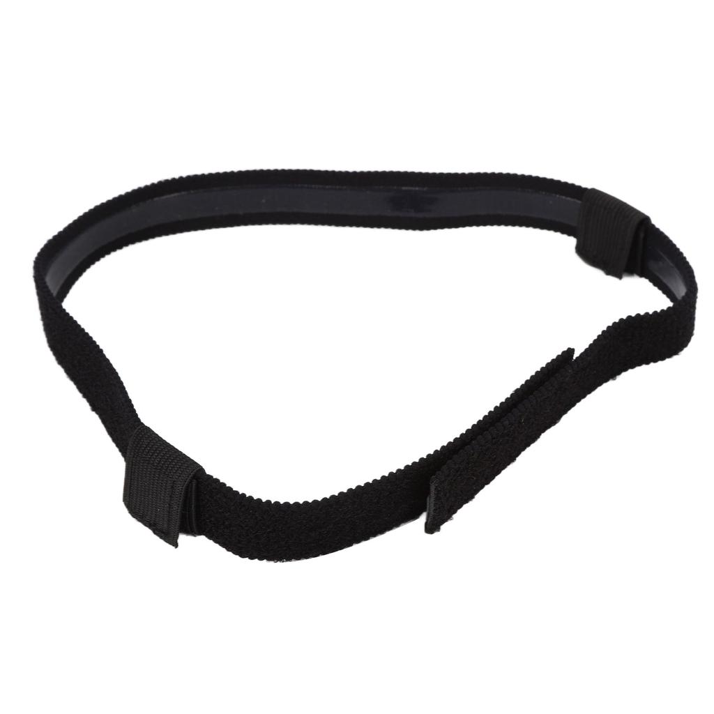 Nasal Cannula Headband Silicone Lining Stretch Adjustable Prevent Ear Soreness Ear Protector Cannula Holder Black