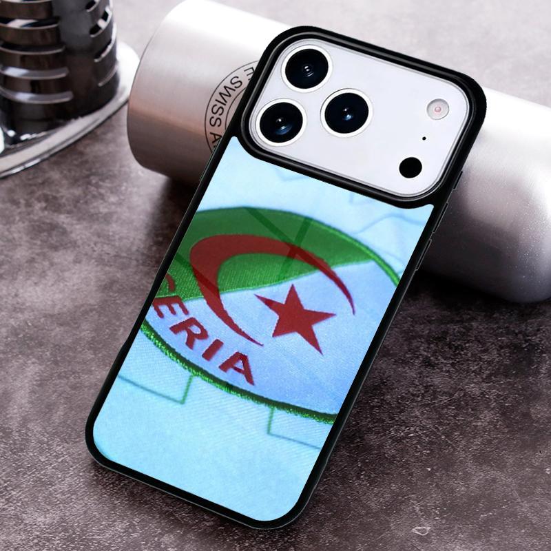Algeria Flag Phone Case For iPhone 17 16 15 14 13 12 11 Pro Max Plus 17Air Soft Silicone Cover