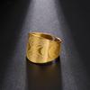 Viking Tree of Life Open Rings for Men Pentagram Triple Moon Goddess Ring Vintage Magic Amulet Wicca Stainless Steel Jewelry