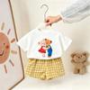 2-piece Set T-shirt and Shorts Children's Clothing Summer Fashion Short-sleeve Casual Sportswear