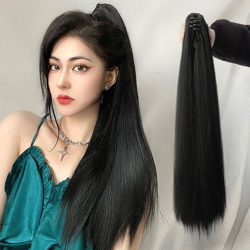 

Aosiwig зажим для наращивания волос на конском хвосте, синтетические волосы для наращивания хвоста для женщин, накладные волосы с конским хвостом, шиньон