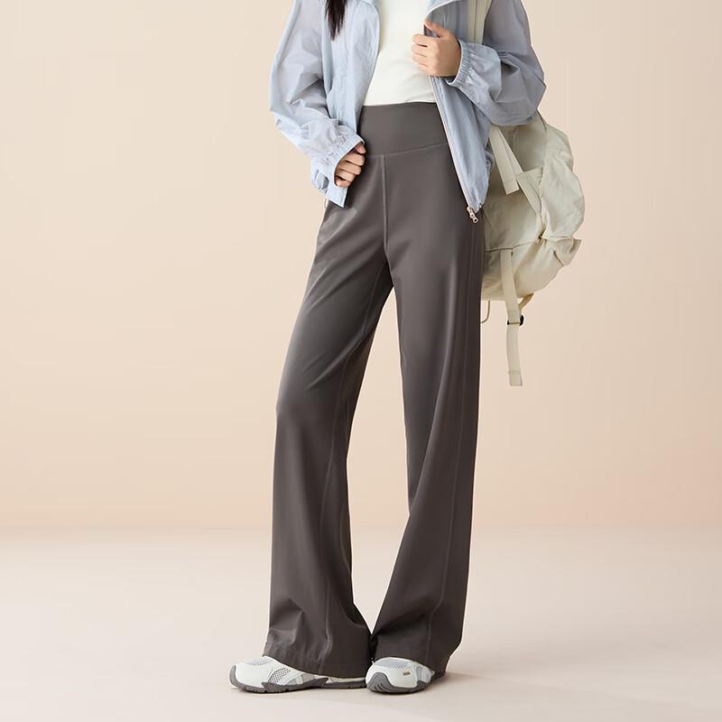 SOFSIL Women's High-Waist Casual Wide-Leg Pants