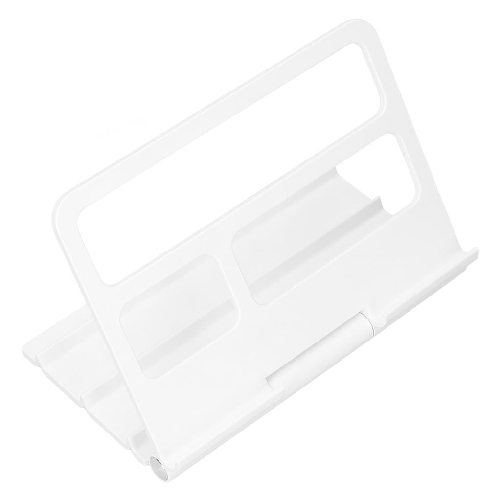 Tablet Ständer Tragbar Mehrwinkel Verstellbar Desktop Tablet Halter für IOS für Huawei Tablet Weiß