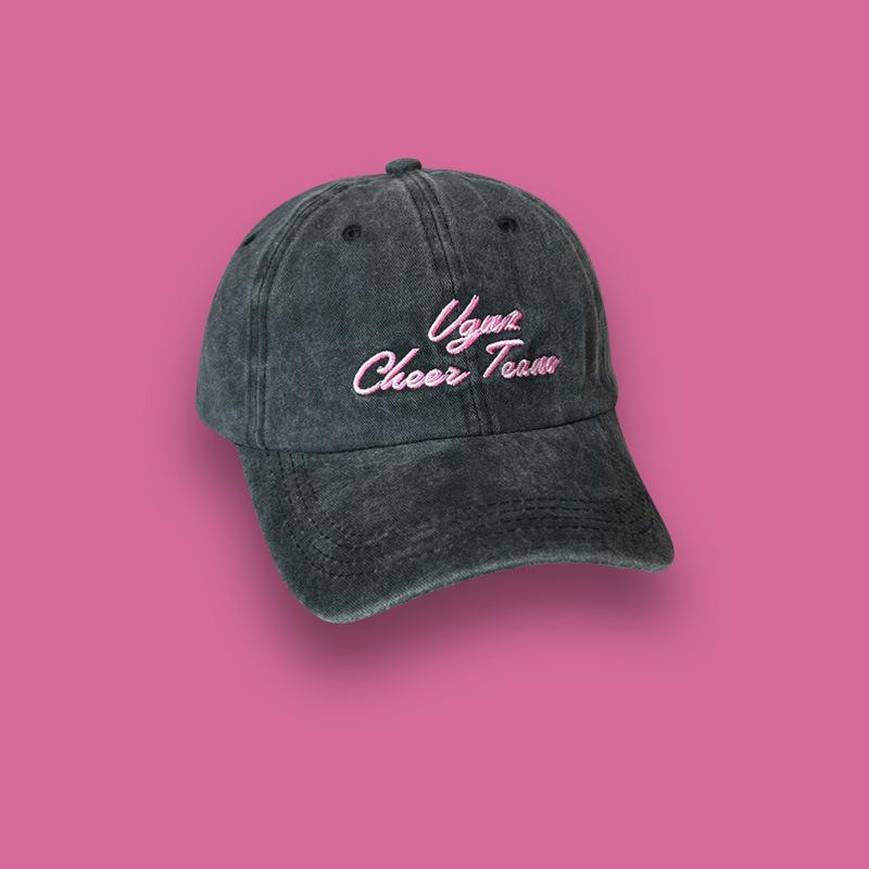Washed peaked cap children spring and summer new versatile street sunscreen cap baseball cap