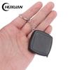 1pc Square 2m Tape Measure Retractable Gift Small Steel Ruler Key Chain Mini Steel Automatic Telescopic Measuring Tape Key Ring