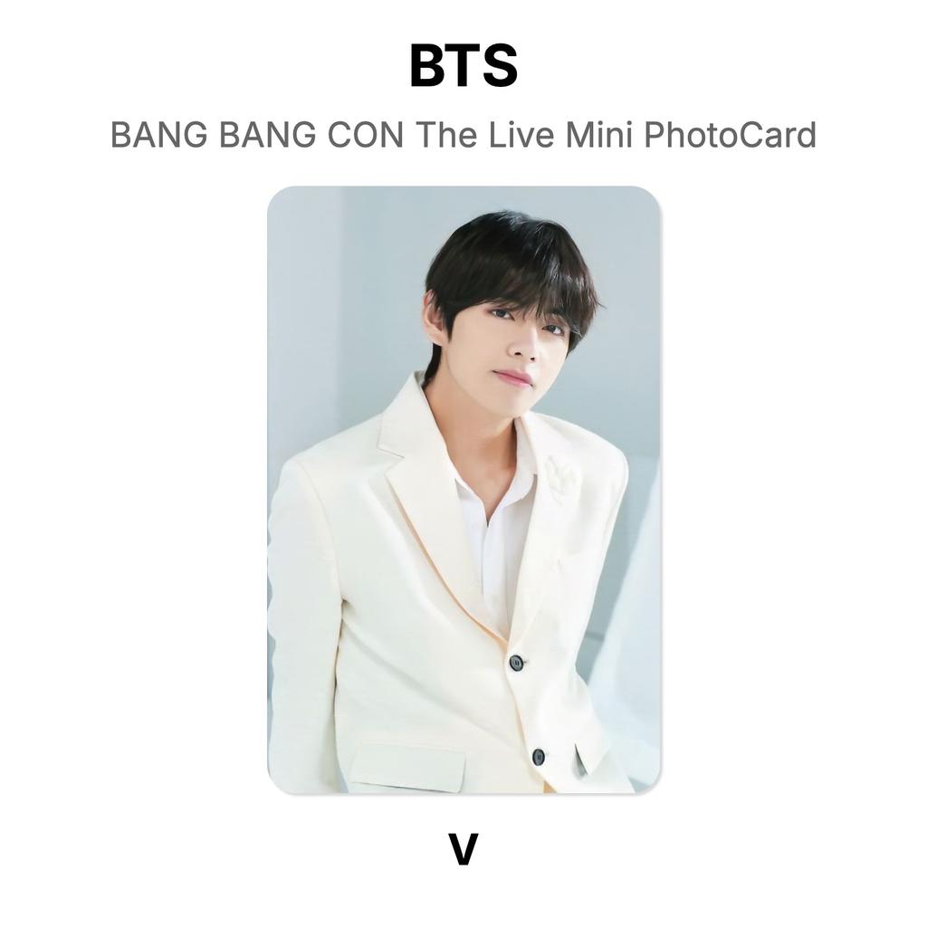 BTS BANG BANG CON The Live Mini PhotoCard Official Photocard