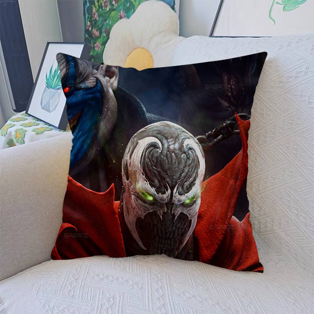 Horror Action Movie S-Spawn Cushion Cover Pillowcase Upholstery Sofa Throw Pillow Home Decor Pillowcas