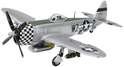 Tamiya Scale Limited Republic Thunderbolt Bubble Top Ton Small 4WD Vehicle Set Plastic Model 25214 1/48 P-47D & 1/4