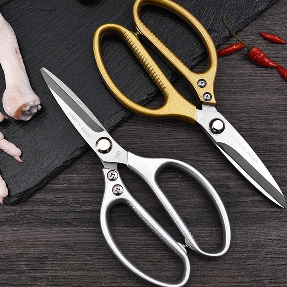 1Pcs Kitchen Scissors Heavy Duty Stainless Steel Chicken Bone Cutter Multifunction for Meat Grilling Kitchen Scissor