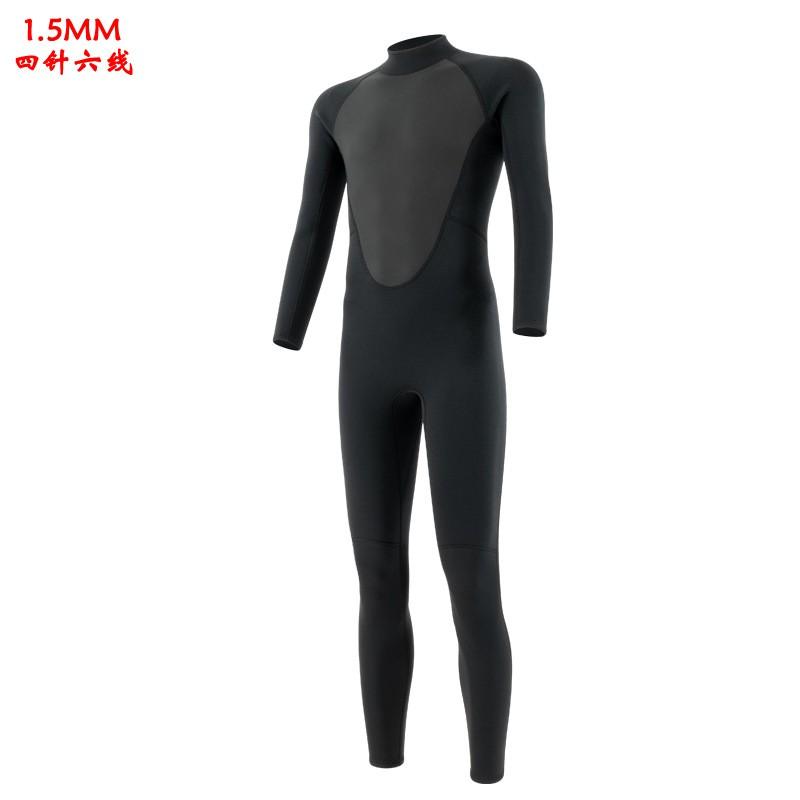 Mens 1.5mm 3mm 5mm Neoprene Wetsuit Diving Snorkeling Surfing Winter Swimming Full Body Short Sleeve