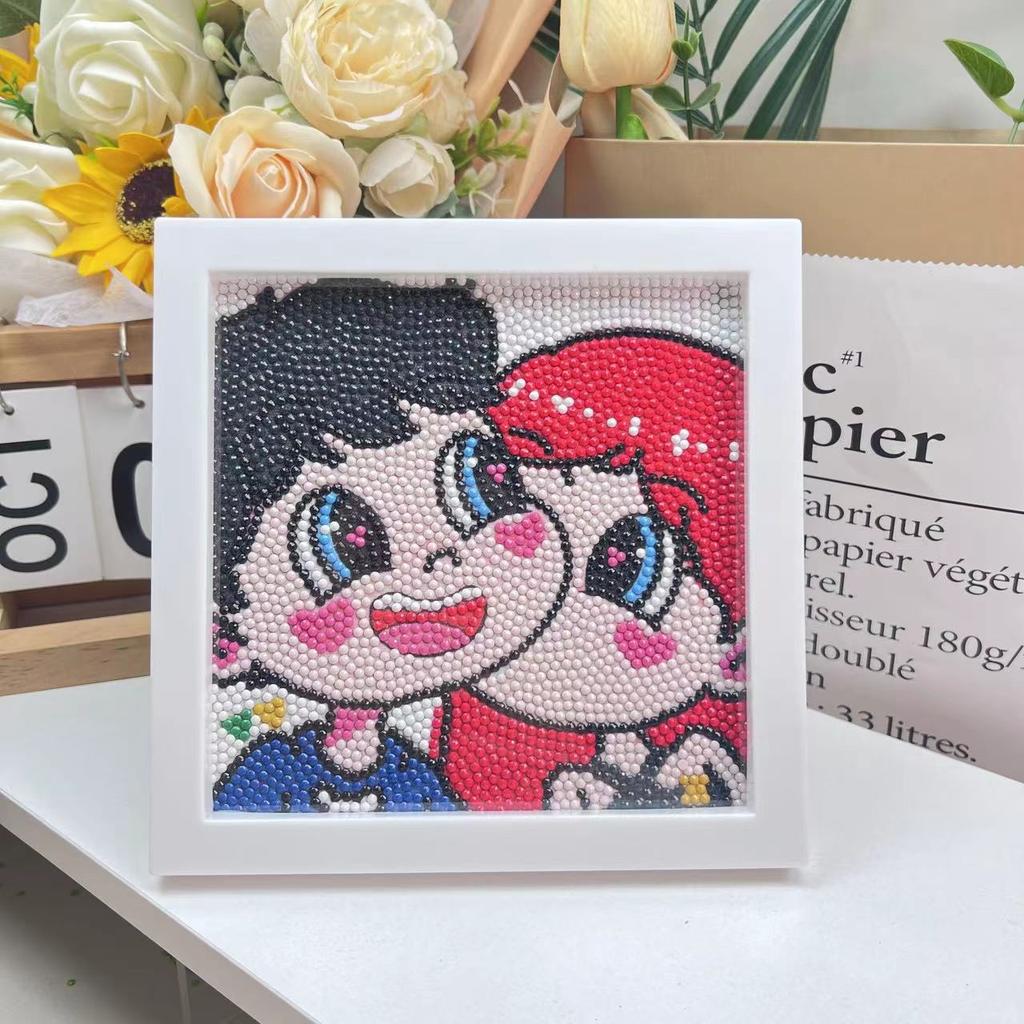 Children'S Diamond Painting Handmade Diy Masonry Painting Cartoon Diamond Sticker Bedroom Living Room Decorative Painting Photo Frame