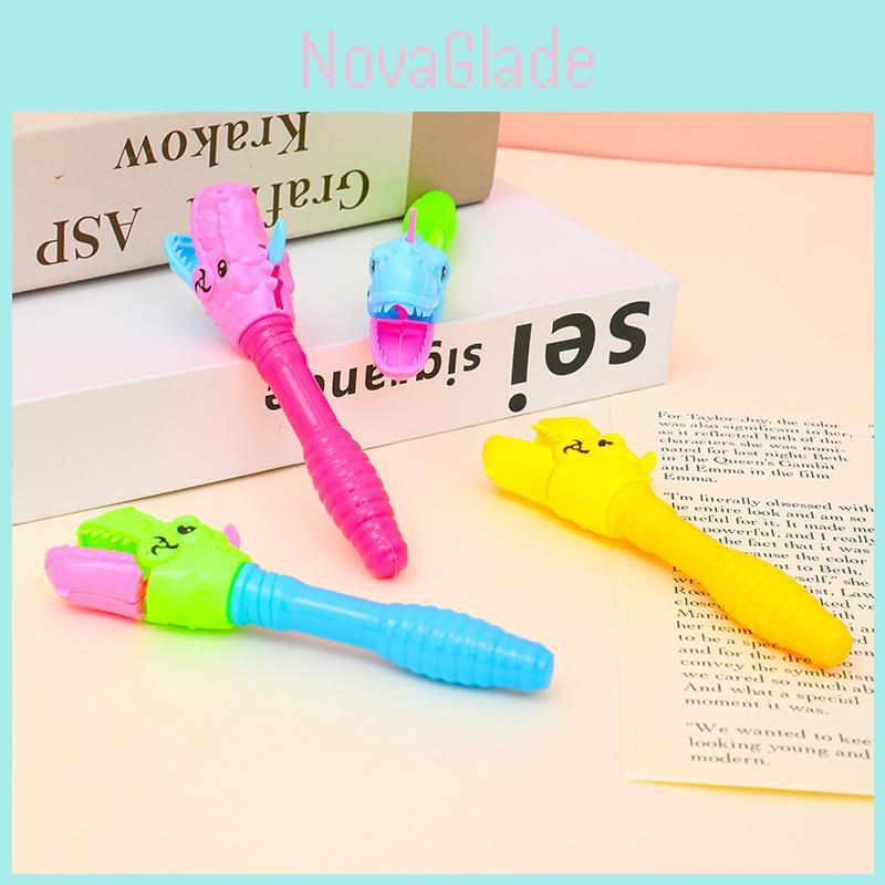Plastic Dinosaur Chew Hand Toy For Kids Role Play And Interactive Learning Gift