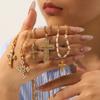 Light Luxury Minimalist Cross Pendant Necklace Titanium Steel Chain Women Jewelry Layering Versatile Gift